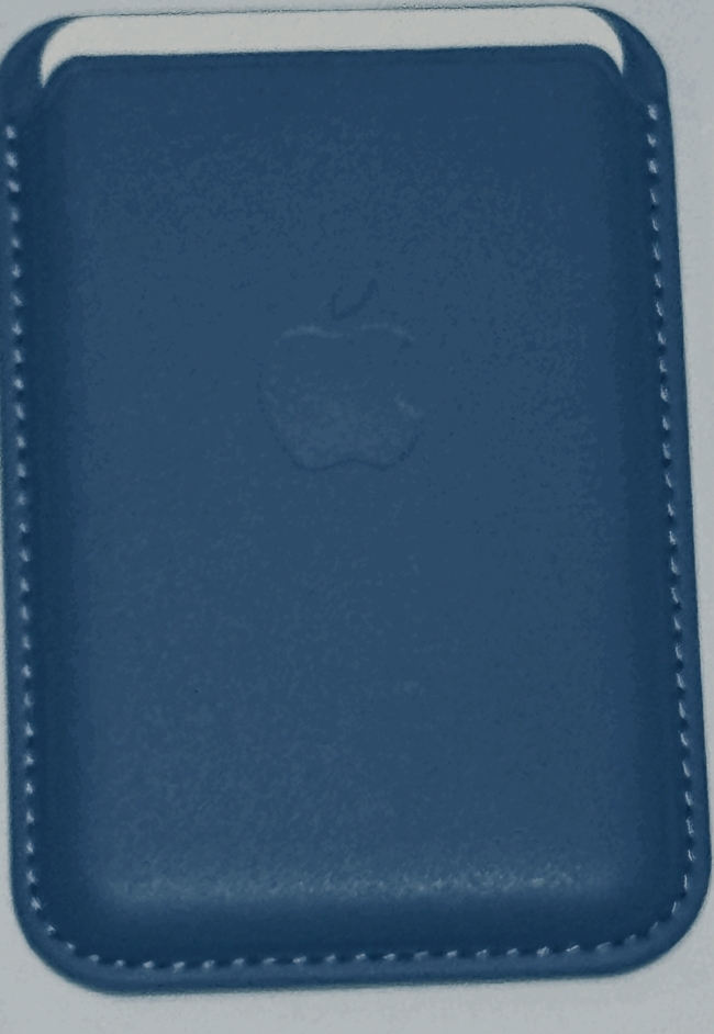 Wallet MagSafe pour Iphone - Bleu 